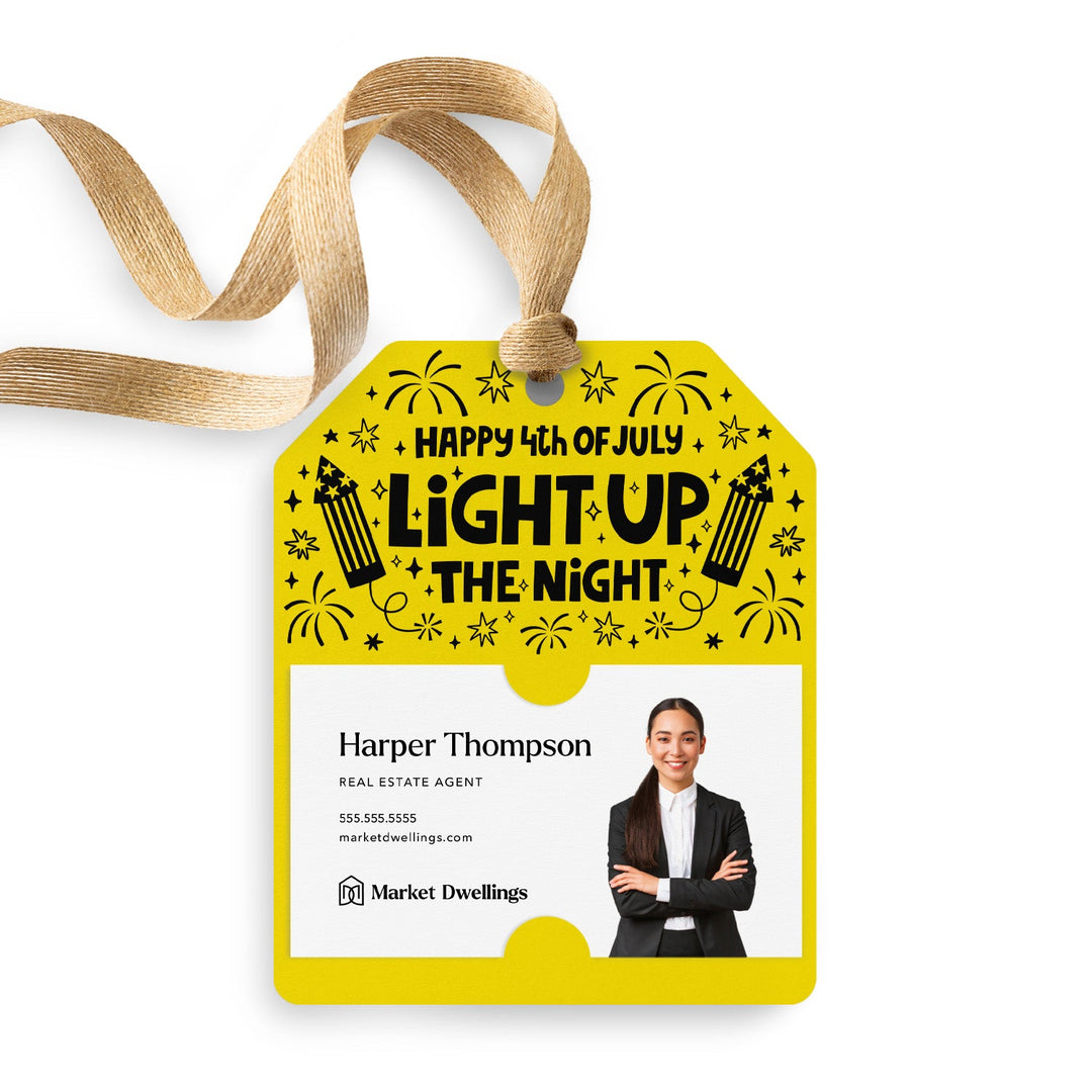 Light Up The Night | Gift Tags Gift Tag Market Dwellings LEMON