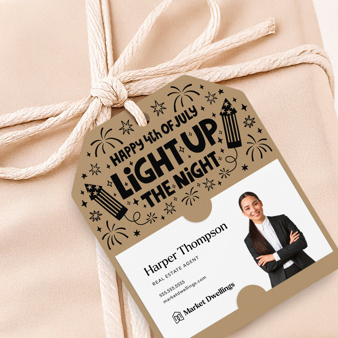 Light Up The Night | Gift Tags Gift Tag Market Dwellings