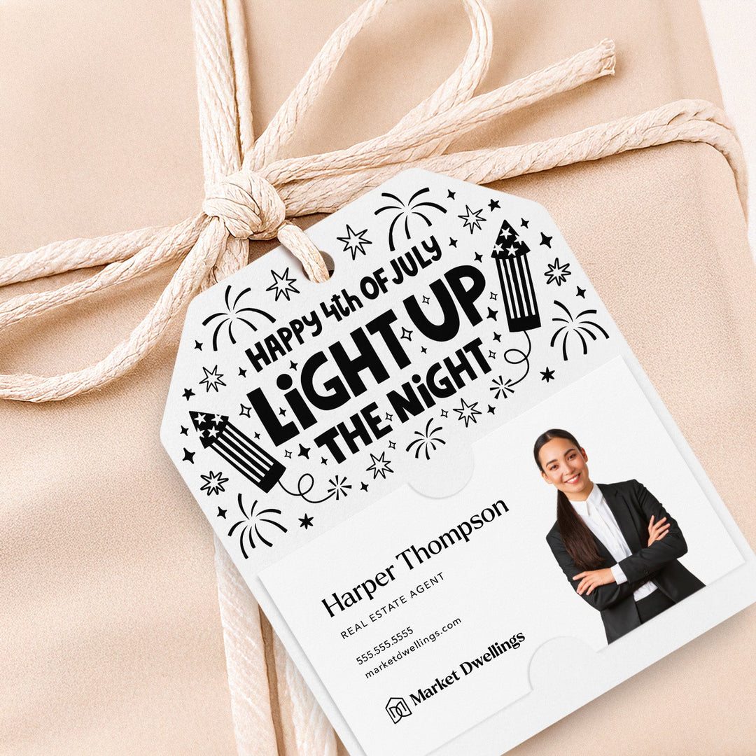 Light Up The Night | Gift Tags Gift Tag Market Dwellings