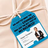 No Matter How the Cookie Crumbles You Are the Best Part of My Business | Gift Tags Gift Tag Market Dwellings