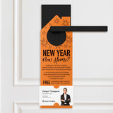 New Year, New Home Door Hangers Holiday Door Hanger Market Dwellings