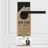 New Year, New Home Door Hangers Holiday Door Hanger Market Dwellings