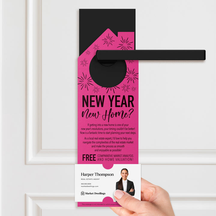 New Year, New Home Door Hangers Door Hanger Market Dwellings