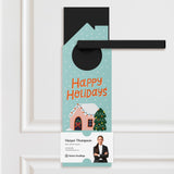 Happy Holidays Door Hangers Holiday Door Hanger Market Dwellings