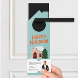 Happy Holidays Door Hangers Holiday Door Hanger Market Dwellings