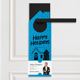 Happy Holidays Door Hangers Holiday Door Hanger Market Dwellings