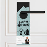 Happy Holidays Door Hangers Holiday Door Hanger Market Dwellings