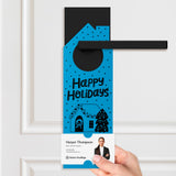 Happy Holidays Door Hangers Holiday Door Hanger Market Dwellings