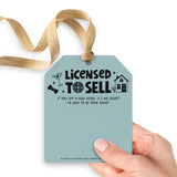 Licensed to Sell Real Estate | Gift Tags Gift Tag Market Dwellings