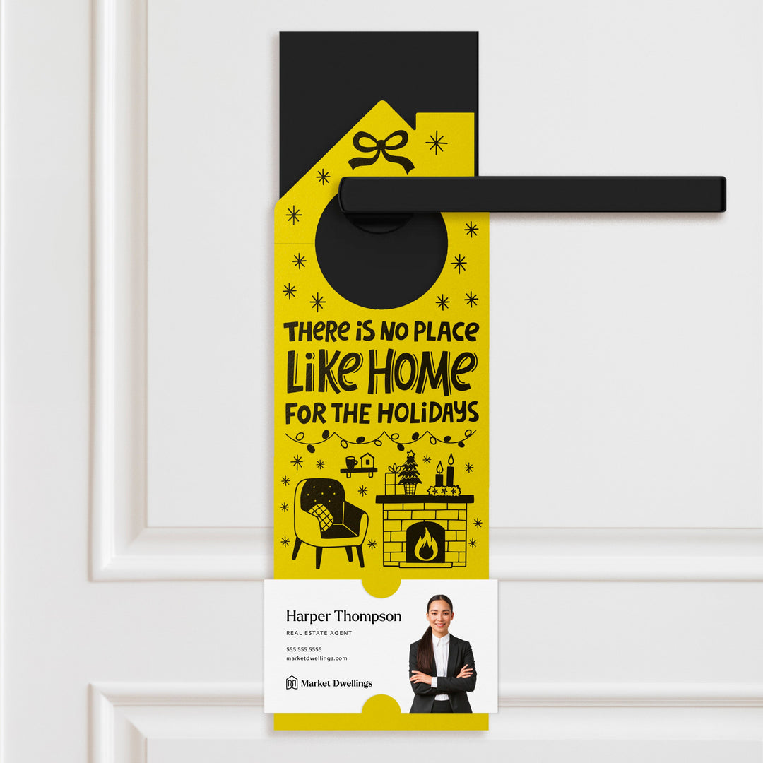 There Is No Place Like Home For The Holidays Door Hangers Door Hanger Market Dwellings LEMON