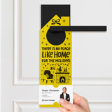 There Is No Place Like Home For The Holidays Door Hangers Holiday Door Hanger Market Dwellings