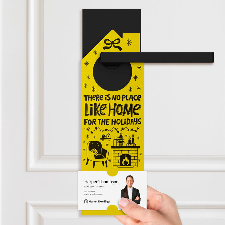 There Is No Place Like Home For The Holidays Door Hangers Door Hanger Market Dwellings