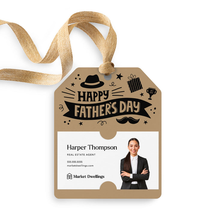 Happy Father's Day | Gift Tags Gift Tag Market Dwellings KRAFT