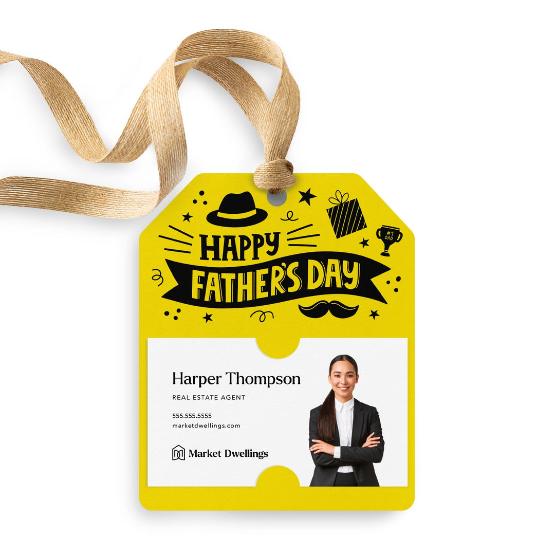 Happy Father's Day | Gift Tags Gift Tag Market Dwellings LEMON