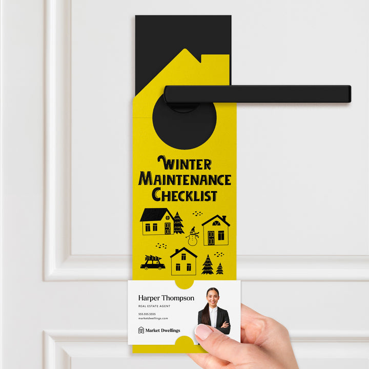 Winter Maintenance Checklist Door Hangers