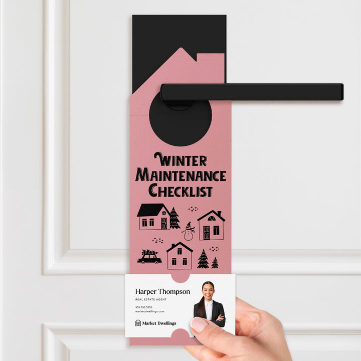 Winter Maintenance Checklist Door Hangers