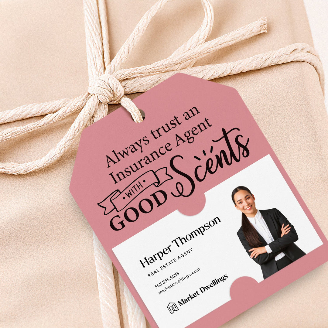 Always Trust an Insurance Agent with Good Scents | Gift Tags Gift Tag Market Dwellings