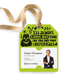 I'll Always Carve Out Time for You and Your Referrals | Gift Tags Gift Tag Market Dwellings GREEN APPLE 12