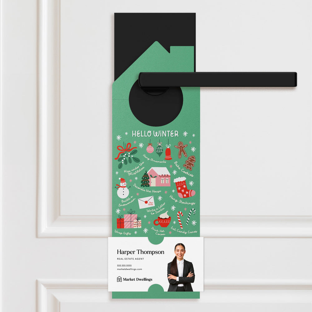 Ideas For Winter Activities Door Hangers Season Door Hanger Market Dwellings