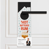 Hot Buttered Rum Recipe Door Hangers Season Door Hanger Market Dwellings RED 10