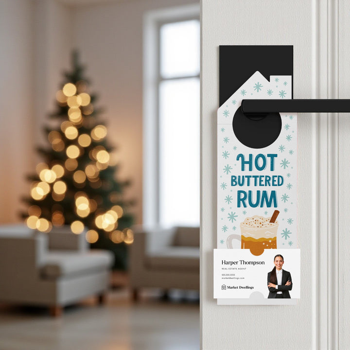 Hot Buttered Rum Recipe Door Hangers Season Door Hanger Market Dwellings