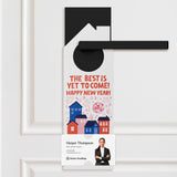 The Best Is Yet To Come! Happy New Year! Door Hangers Holiday Door Hanger Market Dwellings