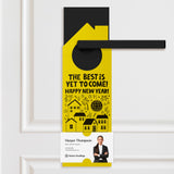 The Best Is Yet To Come! Happy New Year! Door Hangers Holiday Door Hanger Market Dwellings
