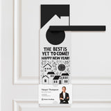The Best Is Yet To Come! Happy New Year! Door Hangers Holiday Door Hanger Market Dwellings WHITE 10