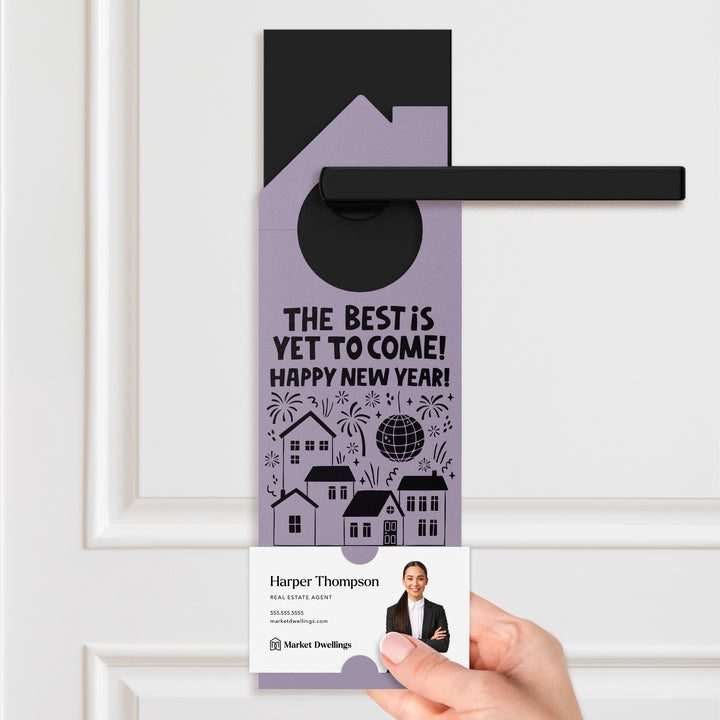 The Best Is Yet To Come! Happy New Year! Door Hangers