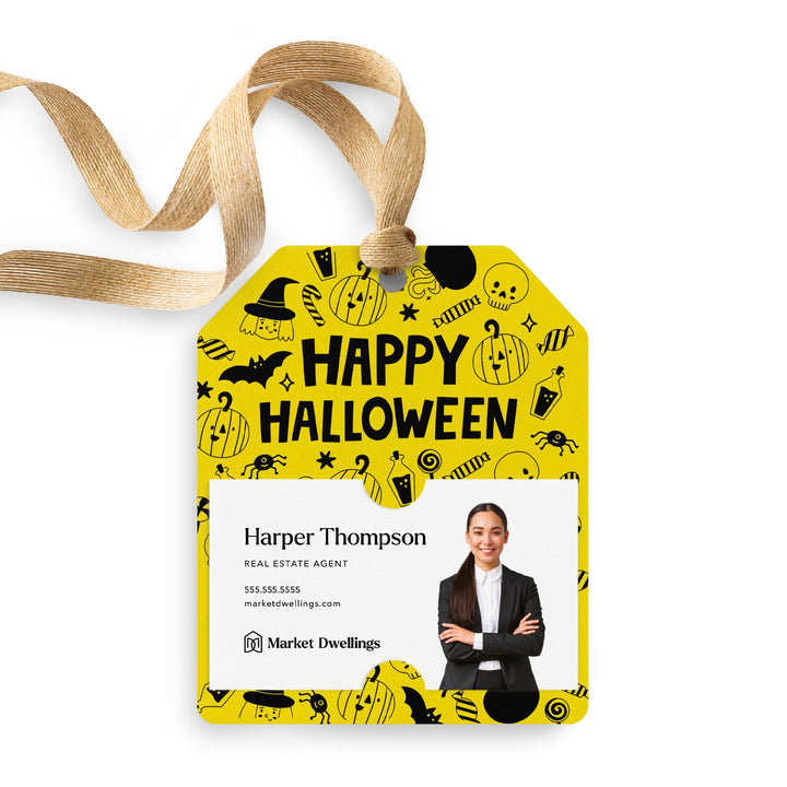 Happy Halloween | Gift Tags Gift Tag Market Dwellings LEMON