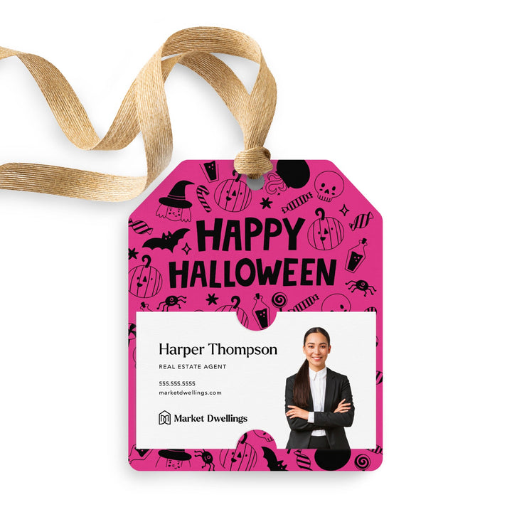 Happy Halloween | Gift Tags Gift Tag Market Dwellings RAZZLE BERRY