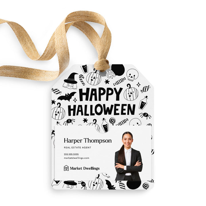 Happy Halloween | Gift Tags Gift Tag Market Dwellings WHITE