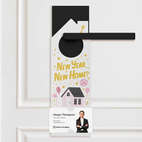 New Year, New Home? Door Hangers Holiday Door Hanger Market Dwellings