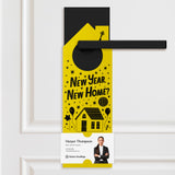 New Year, New Home? Door Hangers Holiday Door Hanger Market Dwellings