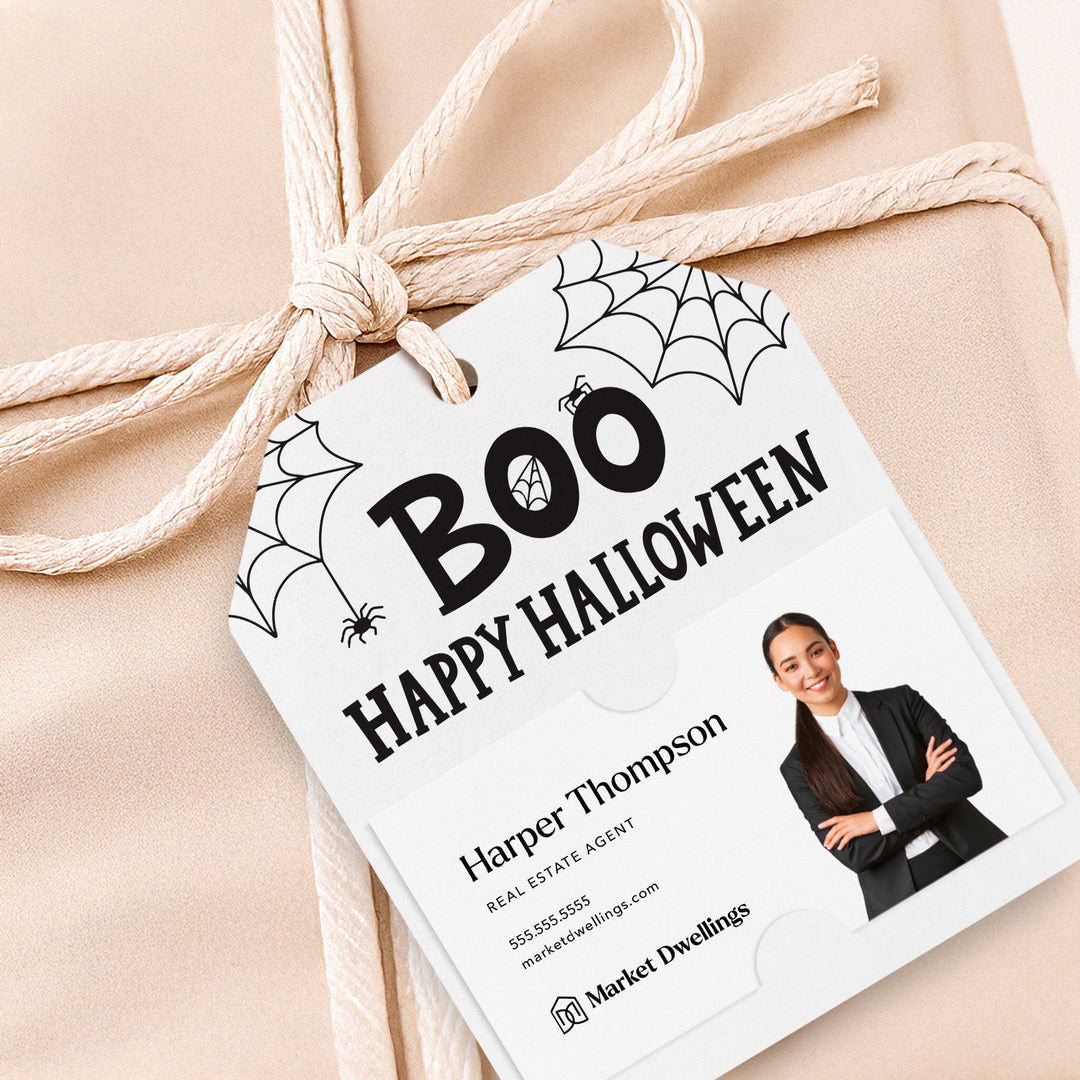 Boo Happy Halloween | Gift Tags Gift Tag Market Dwellings