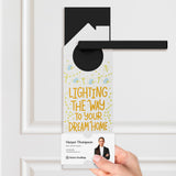 Lighting The Way To Your Dream Home Door Hangers Door Hanger Market Dwellings