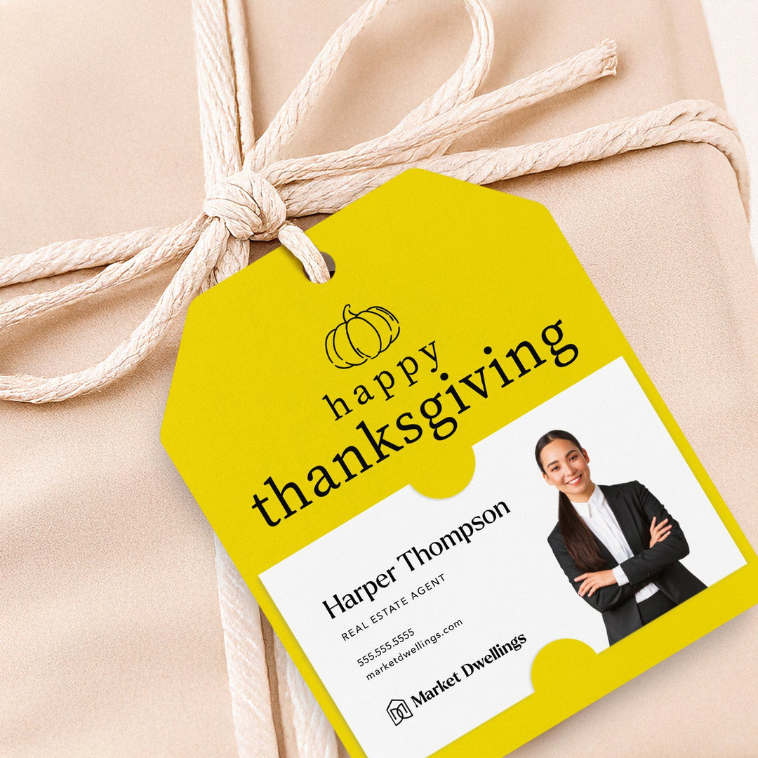 Happy Thanksgiving | Gift Tags Gift Tag Market Dwellings