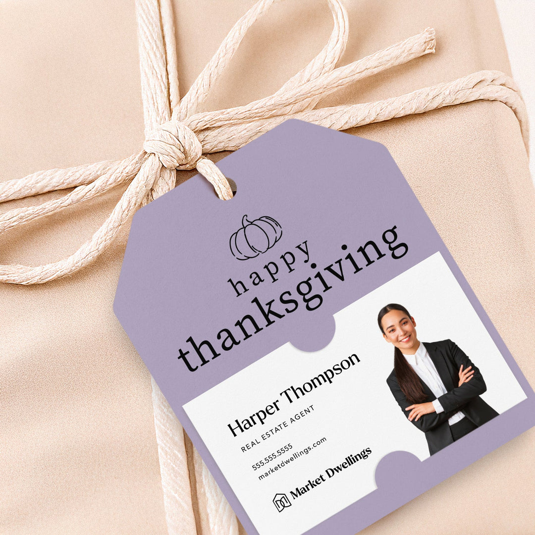 Happy Thanksgiving | Gift Tags Gift Tag Market Dwellings