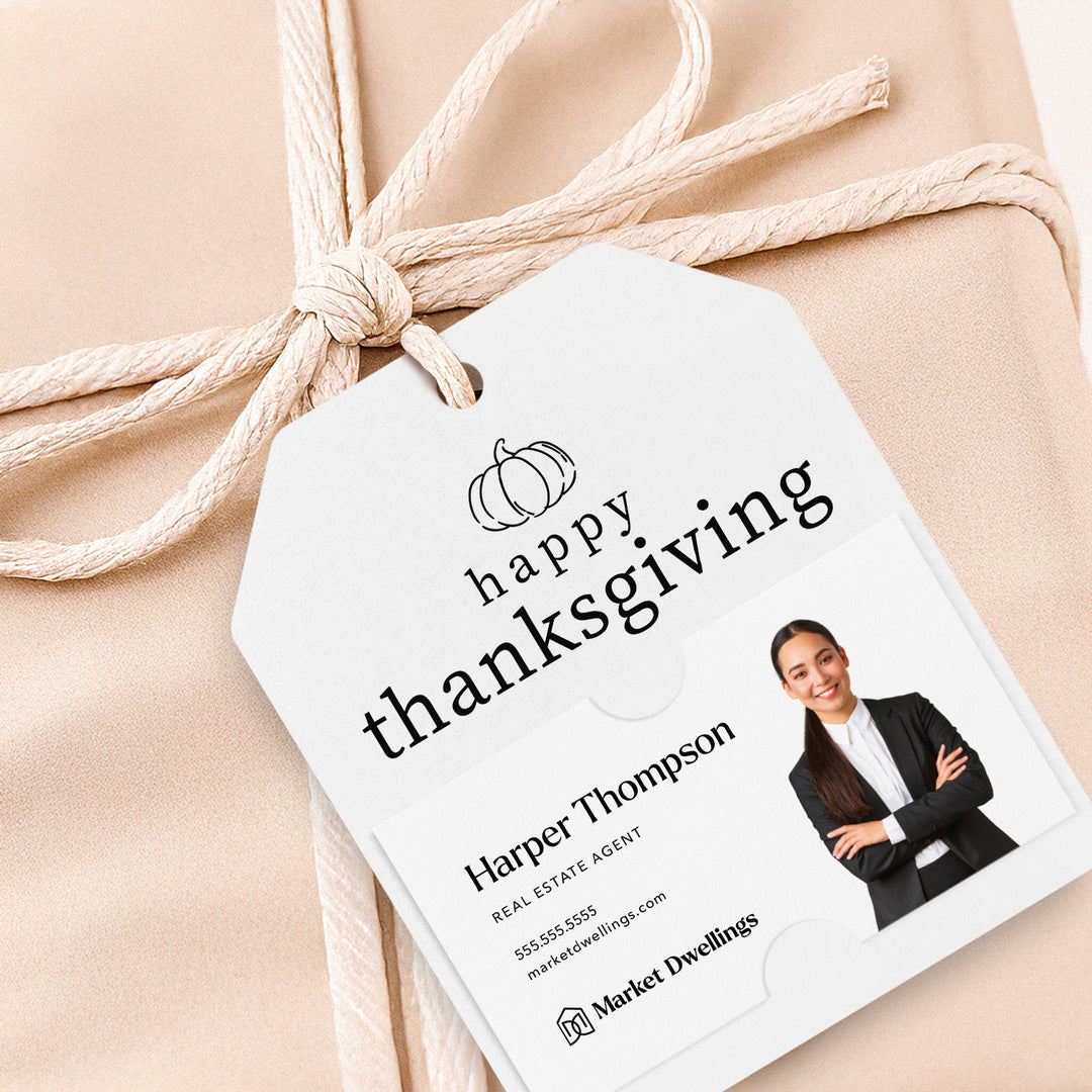 Happy Thanksgiving | Gift Tags Gift Tag Market Dwellings