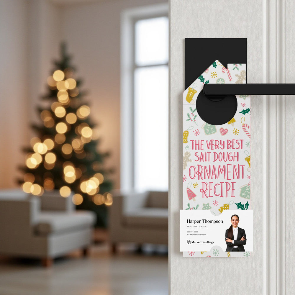 The Very Best Salt Dough Ornament Recipe Door Hangers Holiday Door Hanger Market Dwellings