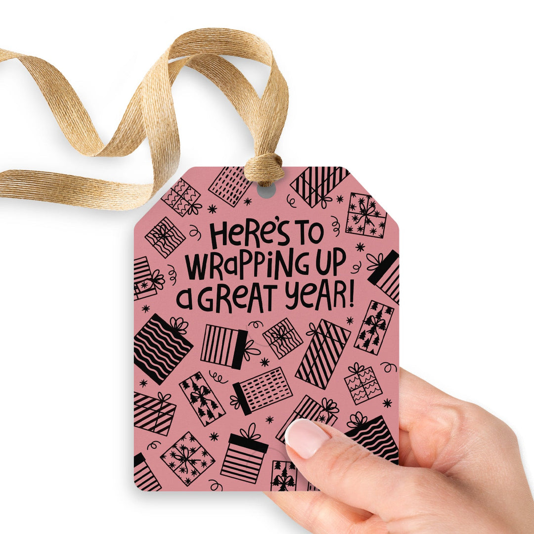 Here's To Wrapping Up A Great Year! | Gift Tags Gift Tag Market Dwellings