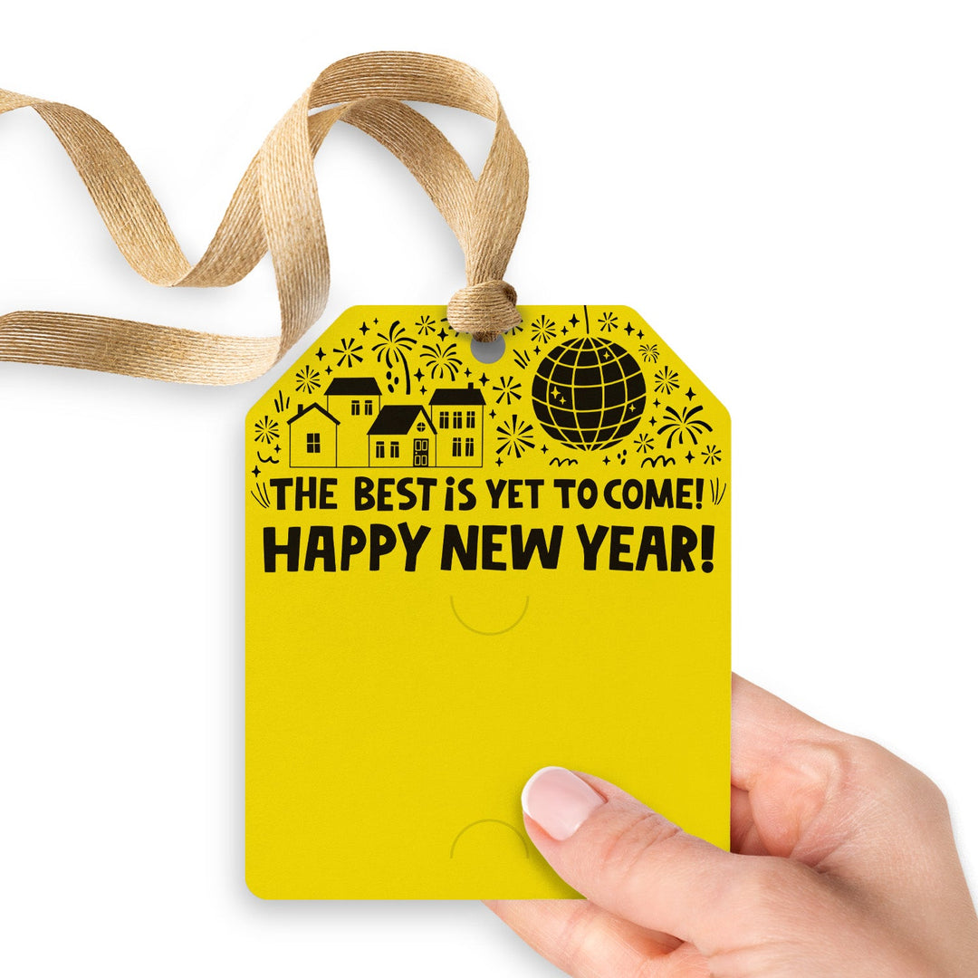 The Best Is Yet To Come! Happy New Year! | Gift Tags Gift Tag Market Dwellings