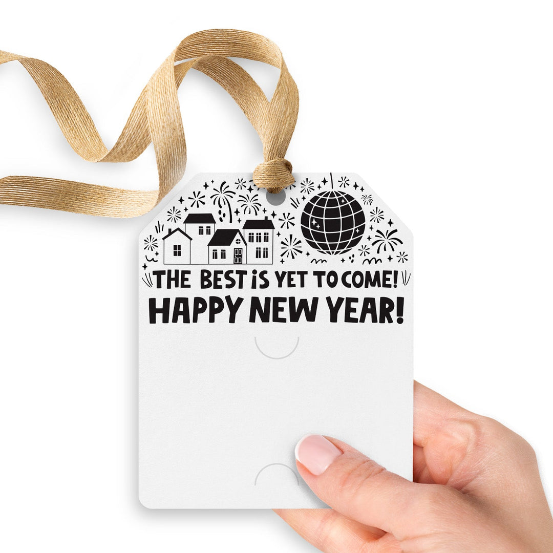 The Best Is Yet To Come! Happy New Year! | Gift Tags Gift Tag Market Dwellings