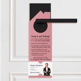 Ready to Quit Renting? Door Hangers Door Hanger Market Dwellings LIGHT PINK 10