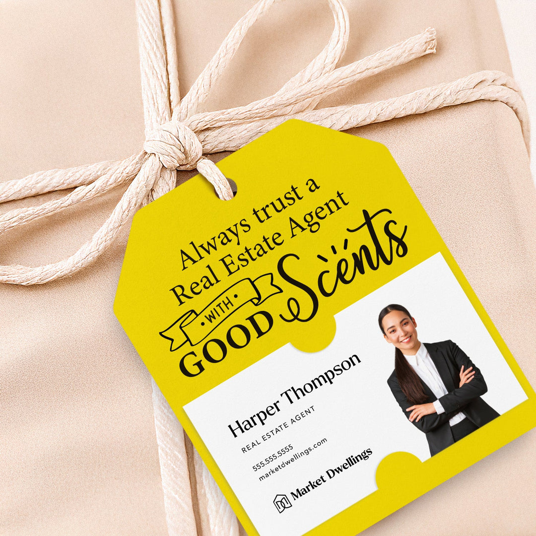 Always Trust a Real Estate Agent with Good Scents | Gift Tags Gift Tag Market Dwellings