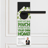 Don't Get In A Pinch Trying To Sell Your Own Home! Door Hangers Holiday Door Hanger Market Dwellings WHITE 10