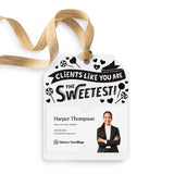 Clients Like You Are The Sweetest! | Gift Tags Gift Tag Market Dwellings WHITE 12