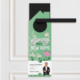 Spring Into A New Home Door Hangers Season Door Hanger Market Dwellings LIGHT OLIVE 10