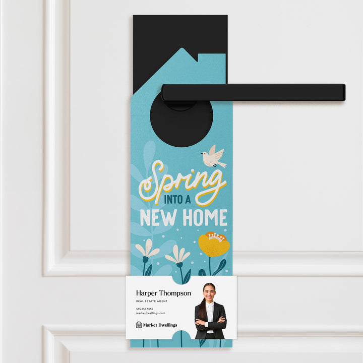 Spring Into A New Home Door Hangers Door Hanger Market Dwellings SKY