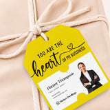 You are the Heart of My Business Gift Tags | Gift Tags Gift Tag Market Dwellings
